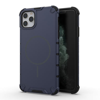 Grating Solid Color MagSafe Magnetic Phone Case, For iPhone 11 Pro Max, For iPhone 11