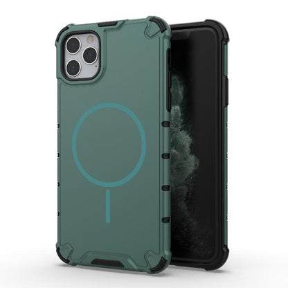 Grating Solid Color MagSafe Magnetic Phone Case, For iPhone 11 Pro Max, For iPhone 11