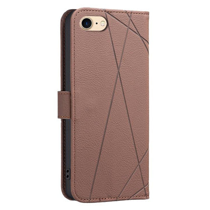 Geometric Pattern RFID Leather Phone Case, For iPhone 6 / 7 / 8 / SE, For iPhone 13 Pro Max, For iPhone 13 Pro, For iPhone 12 / 12 Pro