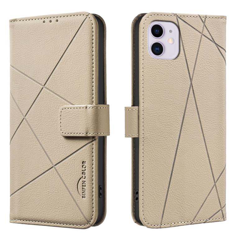 Geometric Pattern RFID Leather Phone Case, For iPhone 12 Pro Max, For iPhone 11 Pro Max, For iPhone 11, For iPhone 11 Pro
