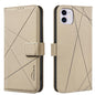 Geometric Pattern RFID Leather Phone Case, For iPhone 6 / 7 / 8 / SE, For iPhone 13 Pro Max, For iPhone 13 Pro, For iPhone 12 / 12 Pro