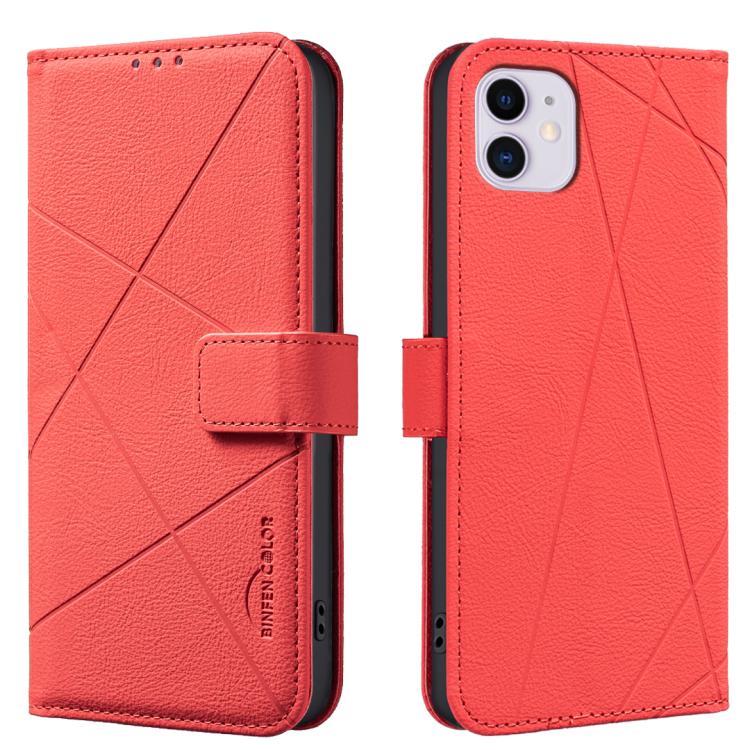 Geometric Pattern RFID Leather Phone Case, For iPhone 6 / 7 / 8 / SE, For iPhone 13 Pro Max, For iPhone 13 Pro, For iPhone 12 / 12 Pro