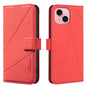 Geometric Pattern RFID Leather Phone Case, For iPhone 15, For iPhone 13 / 14, For iPhone 14 Pro, For iPhone 14 Pro Max