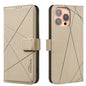 Geometric Pattern RFID Leather Phone Case, For iPhone 6 / 7 / 8 / SE, For iPhone 13 Pro Max, For iPhone 13 Pro, For iPhone 12 / 12 Pro
