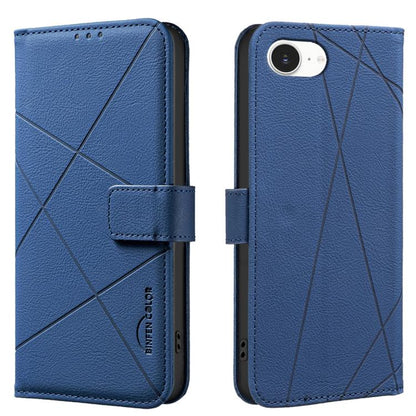 Geometric Pattern RFID Leather Phone Case, For iPhone 18 Pro/17 Pro, For iPhone 18 Pro Max/17 Pro Max, For iPhone 16e / 17e, For iPhone 17