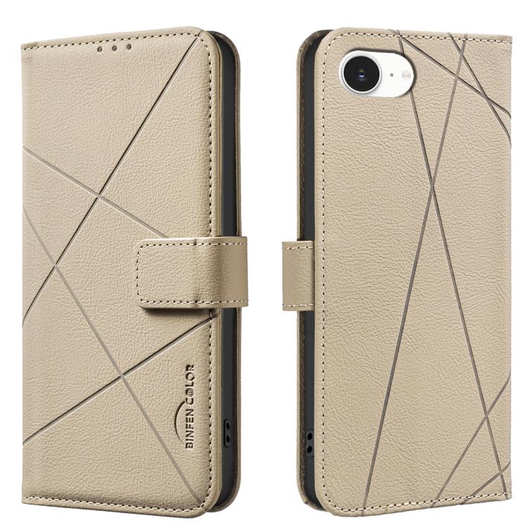 Geometric Pattern RFID Leather Phone Case, For iPhone 18 Pro/17 Pro, For iPhone 18 Pro Max/17 Pro Max, For iPhone 16e / 17e, For iPhone 17