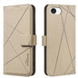 Geometric Pattern RFID Leather Phone Case, For iPhone 18 Pro/17 Pro, For iPhone 18 Pro Max/17 Pro Max, For iPhone 16e / 17e, For iPhone 17