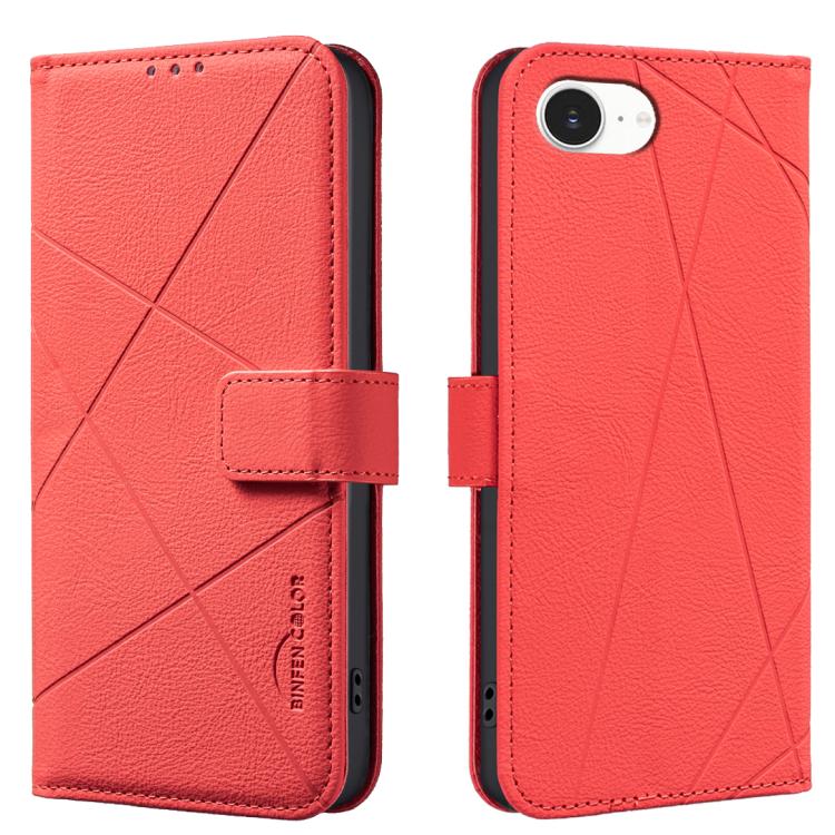 Geometric Pattern RFID Leather Phone Case, For iPhone 18 Pro/17 Pro, For iPhone 18 Pro Max/17 Pro Max, For iPhone 16e / 17e, For iPhone 17