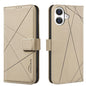 Geometric Pattern RFID Leather Phone Case, For iPhone 17 Pro Max, For iPhone 17 Pro, For iPhone 17, For iPhone Air