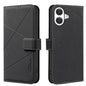 Geometric Pattern RFID Leather Phone Case, For iPhone 17 Pro Max, For iPhone 17 Pro, For iPhone 17, For iPhone Air