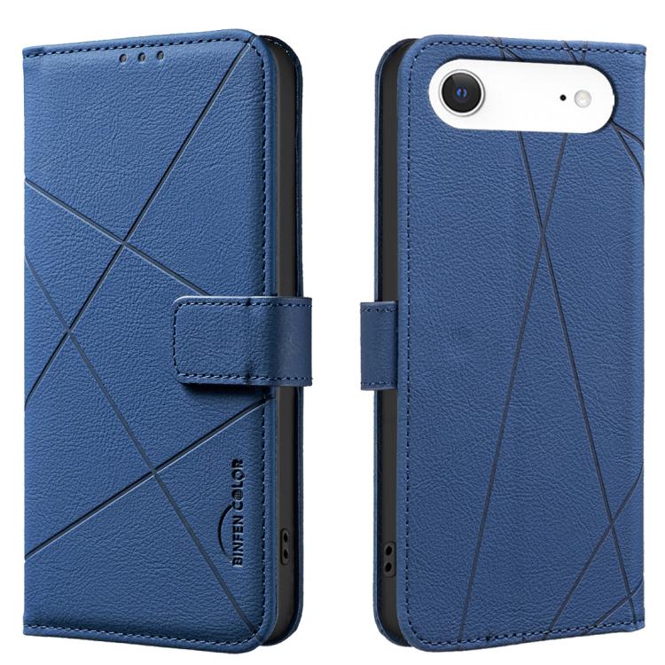 Geometric Pattern RFID Leather Phone Case, For iPhone 17 Pro Max, For iPhone 17 Pro, For iPhone 17, For iPhone Air