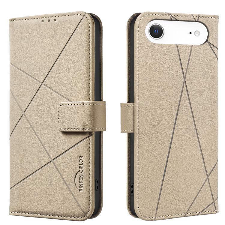 Geometric Pattern RFID Leather Phone Case, For iPhone 17 Pro Max, For iPhone 17 Pro, For iPhone 17, For iPhone Air