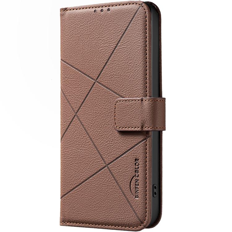 Geometric Pattern RFID Leather Phone Case, For iPhone 18 Pro/17 Pro, For iPhone 18 Pro Max/17 Pro Max, For iPhone 16e / 17e, For iPhone 17