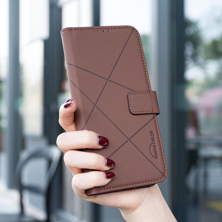 Geometric Pattern RFID Leather Phone Case, For iPhone 18 Pro/17 Pro, For iPhone 18 Pro Max/17 Pro Max, For iPhone 16e / 17e, For iPhone 17