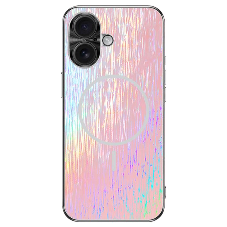 Dazzling Acrylic Shockproof MagSafe Phone Case, For iPhone 17e / 16e, For iPhone 16 Pro Max, For iPhone 16 Pro, For iPhone 16, For iPhone 15 Pro Max, For iPhone 15 Pro