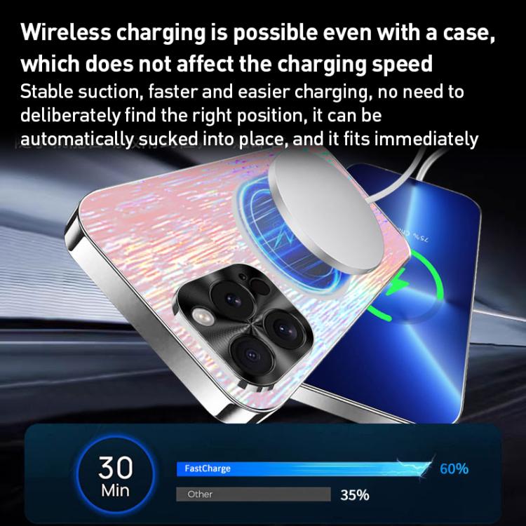 Dazzling Acrylic Shockproof MagSafe Phone Case