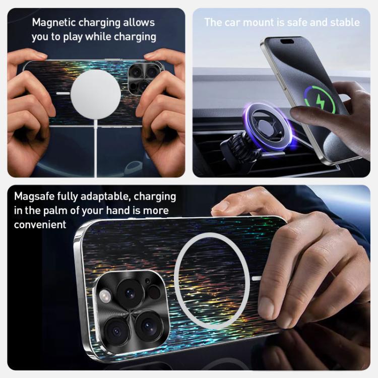 Dazzling Acrylic Shockproof MagSafe Phone Case, For iPhone 13, For iPhone 12, For iPhone 12 Pro Max, For iPhone 12 Pro, For iPhone 11 Pro Max, For iPhone 11