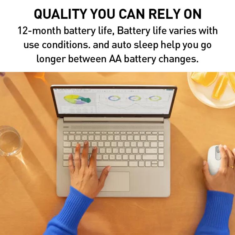 Logitech M196 1000DPI Bluetooth Wireless Mouse