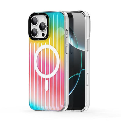 DUX DUCIS ZEST Series Colorful Gradient MagSafe Magnetic Phone Case, For iPhone 16e, For iPhone 16 Pro Max, For iPhone 16 Pro