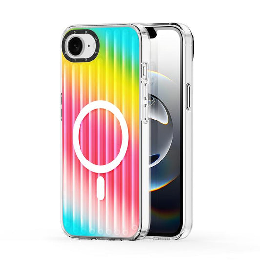 DUX DUCIS ZEST Series Colorful Gradient MagSafe Magnetic Phone Case, For iPhone 16e, For iPhone 16 Pro Max, For iPhone 16 Pro