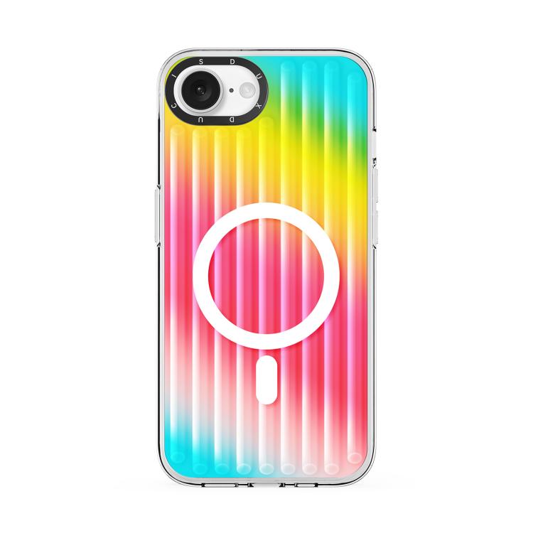 DUX DUCIS ZEST Series Colorful Gradient MagSafe Magnetic Phone Case, For iPhone 16e, For iPhone 16 Pro Max, For iPhone 16 Pro