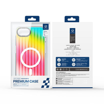 DUX DUCIS ZEST Series Colorful Gradient MagSafe Magnetic Phone Case, For iPhone 16e, For iPhone 16 Pro Max, For iPhone 16 Pro