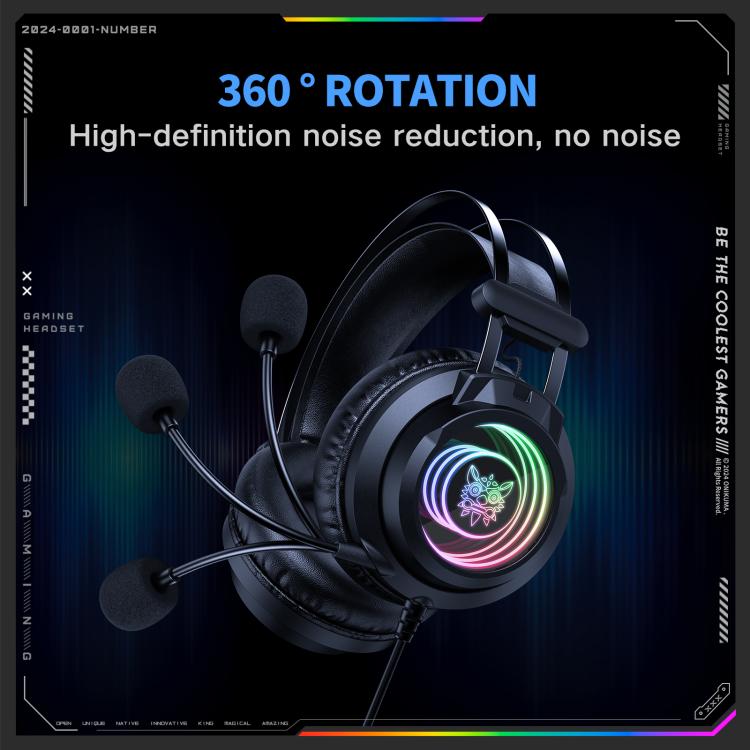 ONIKUMA X80 Abyssal Mirror Effect Game Headphones