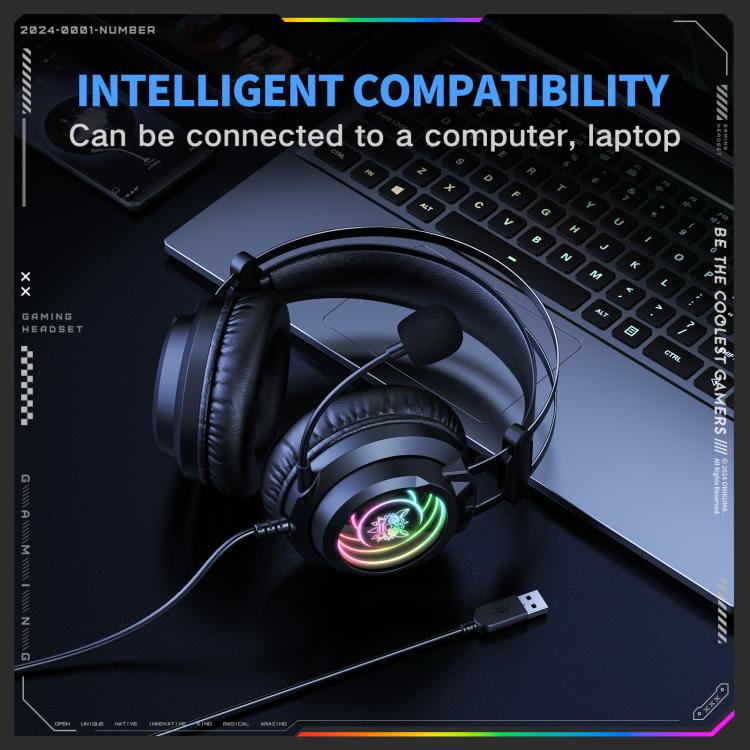 ONIKUMA X80 Abyssal Mirror Effect Game Headphones