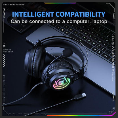 ONIKUMA X80 Abyssal Mirror Effect Game Headphones