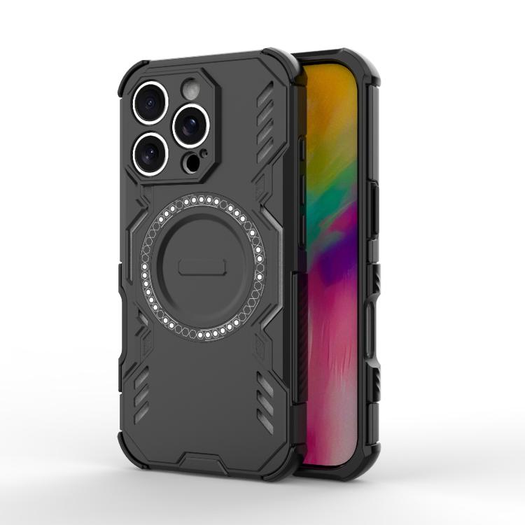 Butterfly Armor MagSafe Magnetic Ring Shockproof Phone Case, For iPhone Air, For iPhone 16 Pro Max, For iPhone 16 Pro, For iPhone 16 Plus