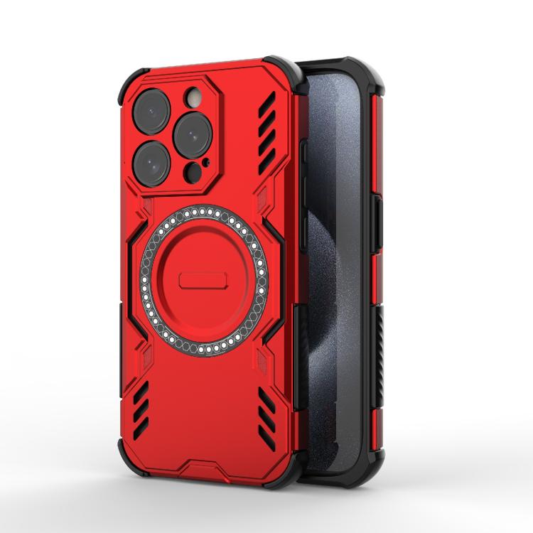 Butterfly Armor MagSafe Magnetic Ring Shockproof Phone Case, For iPhone 16, For iPhone 15 Pro Max, For iPhone 15 Pro, For iPhone 15 Plus