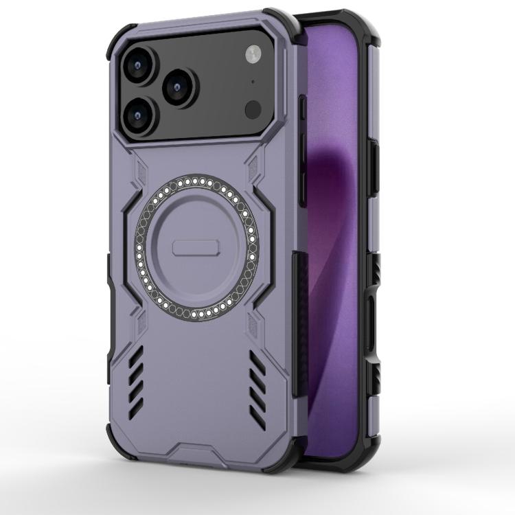 Butterfly Armor MagSafe Magnetic Ring Shockproof Phone Case, For iPhone 17e / 16e, For iPhone 17 Pro Max, For iPhone 17 Pro, For iPhone 17