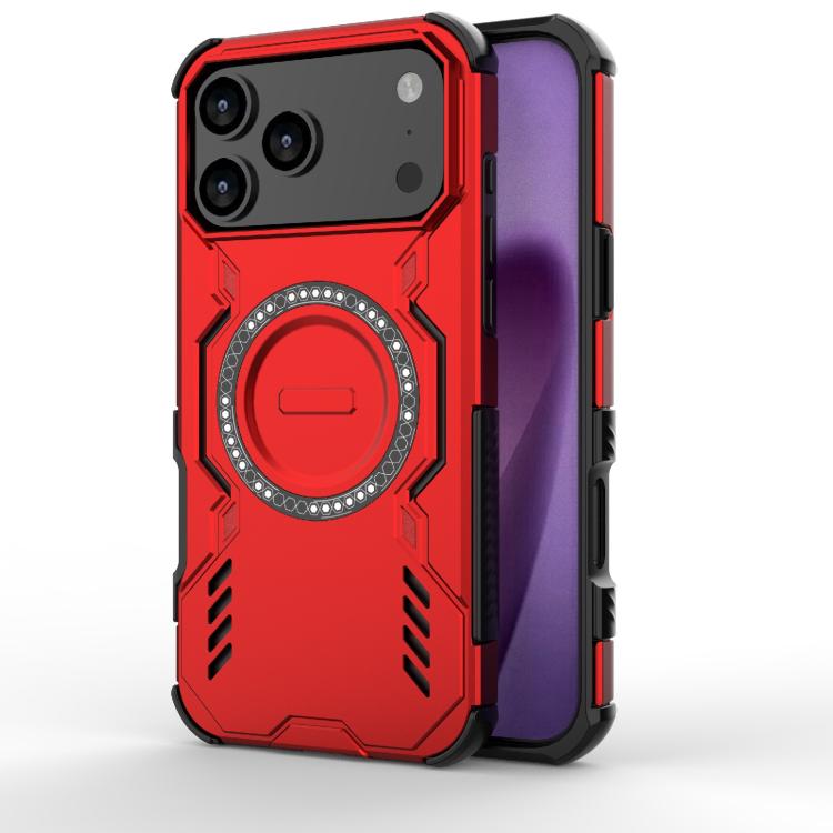 Butterfly Armor MagSafe Magnetic Ring Shockproof Phone Case, For iPhone 17e / 16e, For iPhone 17 Pro Max, For iPhone 17 Pro, For iPhone 17