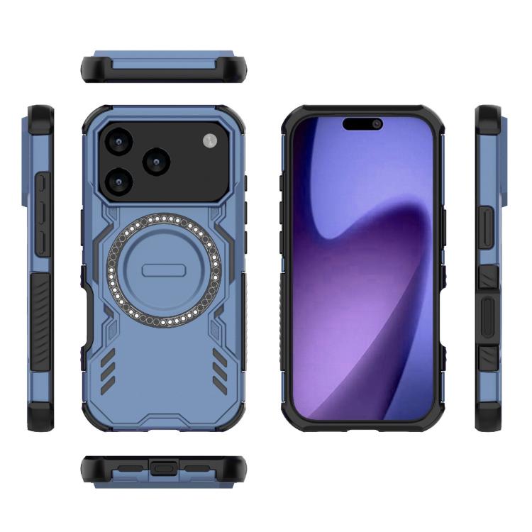 Butterfly Armor MagSafe Magnetic Ring Shockproof Phone Case, For iPhone 18 Pro / 17 Pro, For iPhone 18 Pro Max / 17 Pro Max, For iPhone 17e / 16e, For iPhone 17