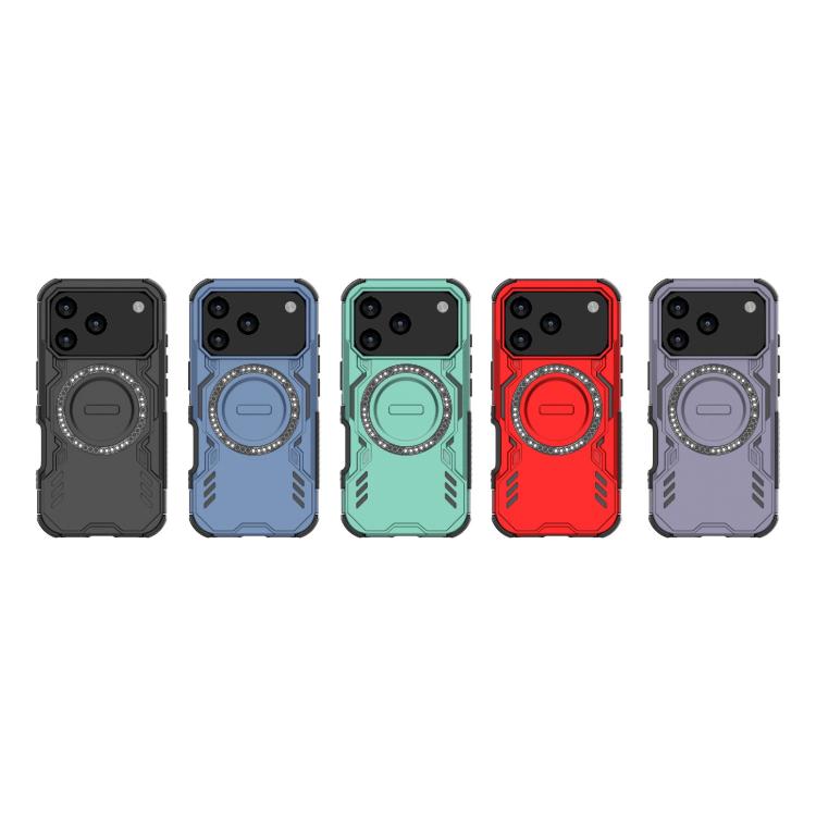 Butterfly Armor MagSafe Magnetic Ring Shockproof Phone Case, For iPhone 18 Pro / 17 Pro, For iPhone 18 Pro Max / 17 Pro Max, For iPhone 17e / 16e, For iPhone 17