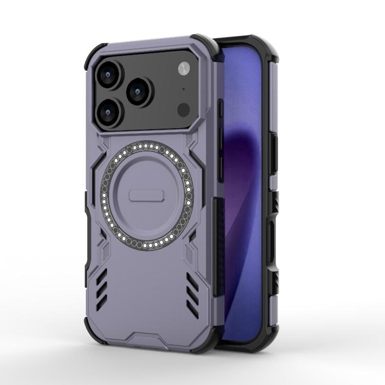Butterfly Armor MagSafe Magnetic Ring Shockproof Phone Case, For iPhone 17e / 16e, For iPhone 17 Pro Max, For iPhone 17 Pro, For iPhone 17