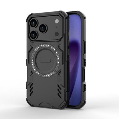 Butterfly Armor MagSafe Magnetic Ring Shockproof Phone Case, For iPhone 17e / 16e, For iPhone 17 Pro Max, For iPhone 17 Pro, For iPhone 17