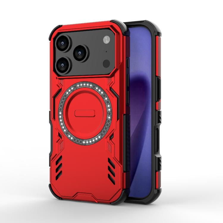 Butterfly Armor MagSafe Magnetic Ring Shockproof Phone Case, For iPhone 17e / 16e, For iPhone 17 Pro Max, For iPhone 17 Pro, For iPhone 17