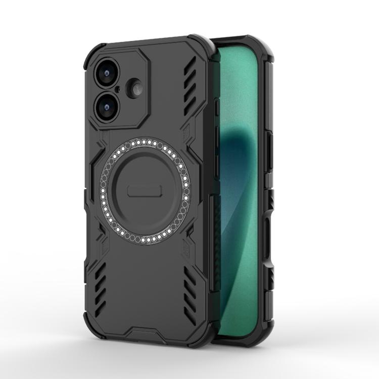 Butterfly Armor MagSafe Magnetic Ring Shockproof Phone Case, For iPhone 17e / 16e, For iPhone 17 Pro Max, For iPhone 17 Pro, For iPhone 17