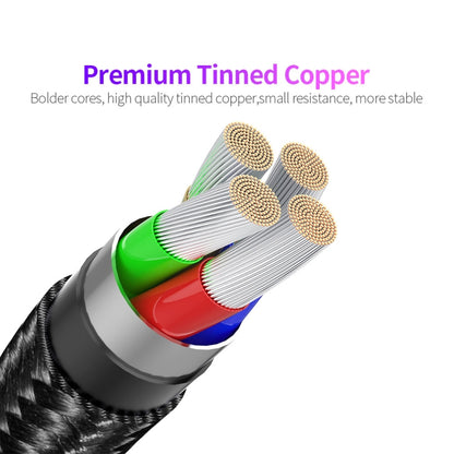 60W 3A USB-C / Type-C to Type-C 180 Degree Rotating Elbow Fast Charging Cable, 1.2m 60W PD, 2m 60W PD