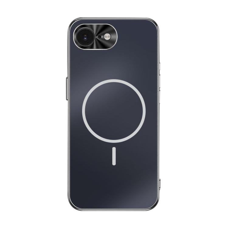 Metal Mens Acrylic PC Thin Circle MagSafe Phone Case, For iPhone 17e / 16e, For iPhone 16 Pro Max, For iPhone 16 Pro, For iPhone 16, For iPhone 15 Pro Max, For iPhone 15 Pro