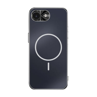 Metal Mens Acrylic PC Thin Circle MagSafe Phone Case, For iPhone 17e / 16e, For iPhone 16 Pro Max, For iPhone 16 Pro, For iPhone 16, For iPhone 15 Pro Max, For iPhone 15 Pro