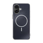Metal Mens Acrylic PC Thin Circle MagSafe Phone Case, For iPhone 17e / 16e, For iPhone 16 Pro Max, For iPhone 16 Pro, For iPhone 16, For iPhone 15 Pro Max, For iPhone 15 Pro