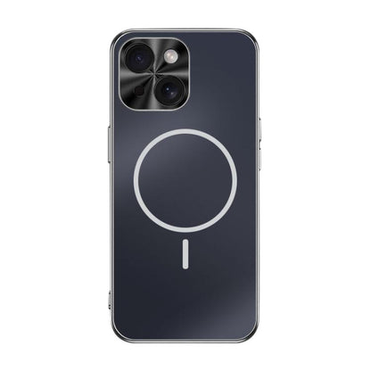 Metal Mens Acrylic PC Thin Circle MagSafe Phone Case, For iPhone 15, For iPhone 14, For iPhone 14 Pro, For iPhone 14 Pro Max, For iPhone 13 Pro Max, For iPhone 13 Pro