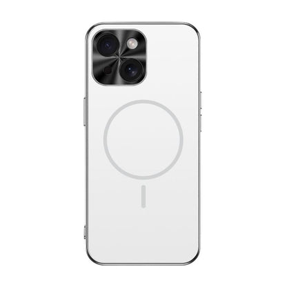 Metal Mens Acrylic PC Thin Circle MagSafe Phone Case, For iPhone 15, For iPhone 14, For iPhone 14 Pro, For iPhone 14 Pro Max, For iPhone 13 Pro Max, For iPhone 13 Pro