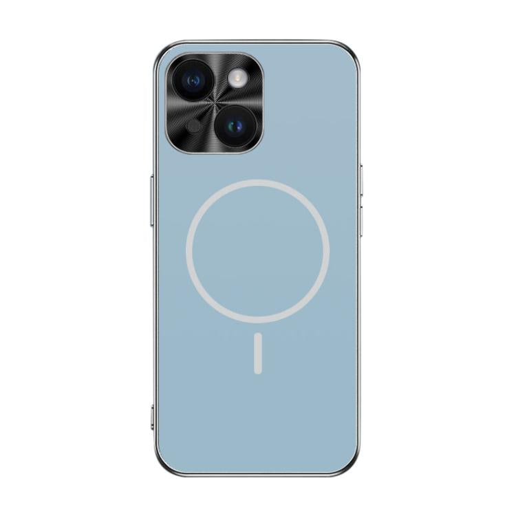 Metal Mens Acrylic PC Thin Circle MagSafe Phone Case, For iPhone 15, For iPhone 14, For iPhone 14 Pro, For iPhone 14 Pro Max, For iPhone 13 Pro Max, For iPhone 13 Pro