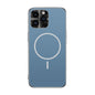 Metal Mens Acrylic PC Thin Circle MagSafe Phone Case, For iPhone 15, For iPhone 14, For iPhone 14 Pro, For iPhone 14 Pro Max, For iPhone 13 Pro Max, For iPhone 13 Pro