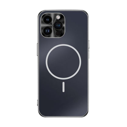 Metal Mens Acrylic PC Thin Circle MagSafe Phone Case, For iPhone 15, For iPhone 14, For iPhone 14 Pro, For iPhone 14 Pro Max, For iPhone 13 Pro Max, For iPhone 13 Pro