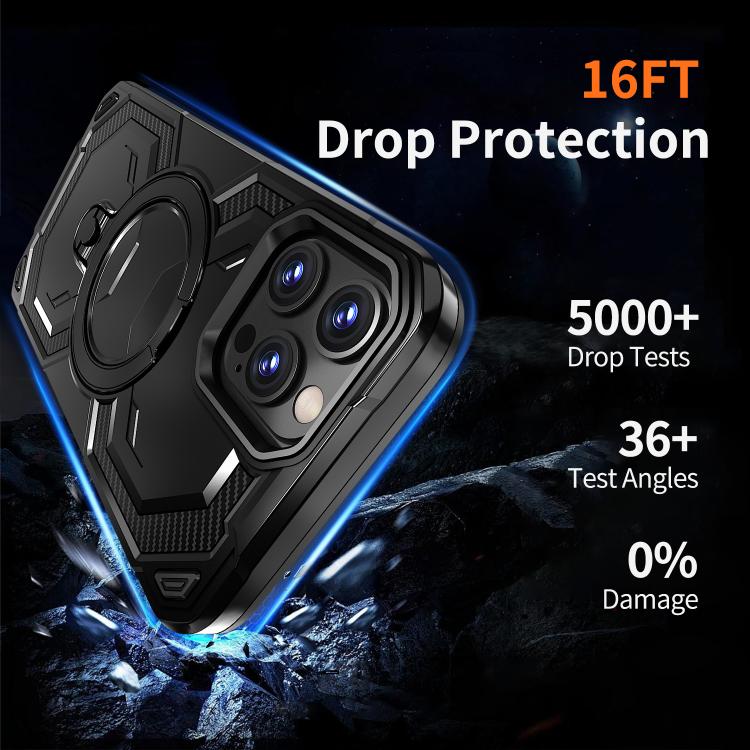 Cooling MagSafe Holder Phone Case, For iPhone 13 Pro Max, For iPhone 13 Pro, For iPhone 12 Pro / 12