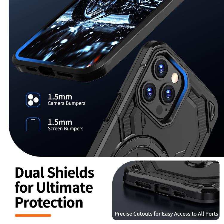 Cooling MagSafe Holder Phone Case, For iPhone 13 Pro Max, For iPhone 13 Pro, For iPhone 12 Pro / 12